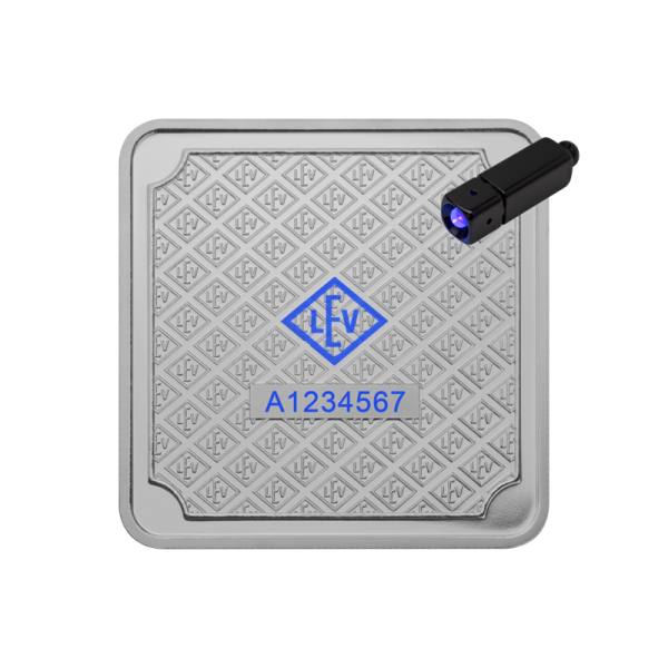 Srebrna poluga u kvadratu 250g